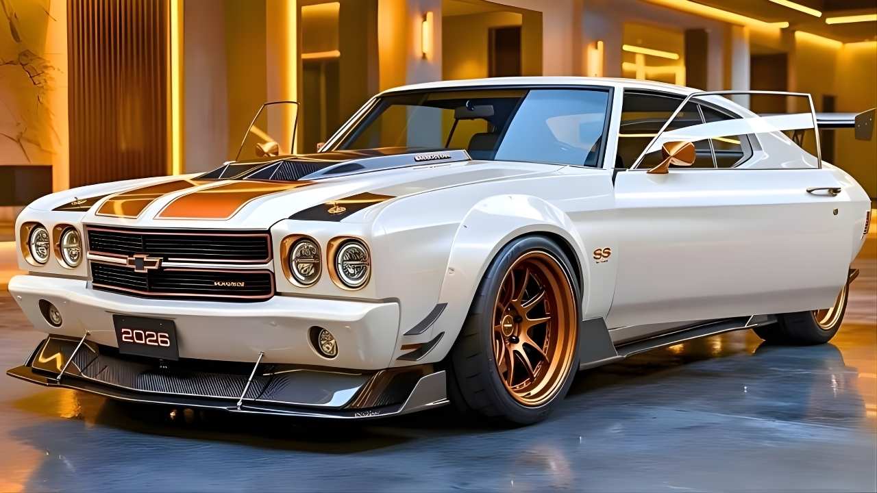 2026 Chevelle SS 464 Revealed: Iconic Muscle Car Design, Modern Technology and Massive Power