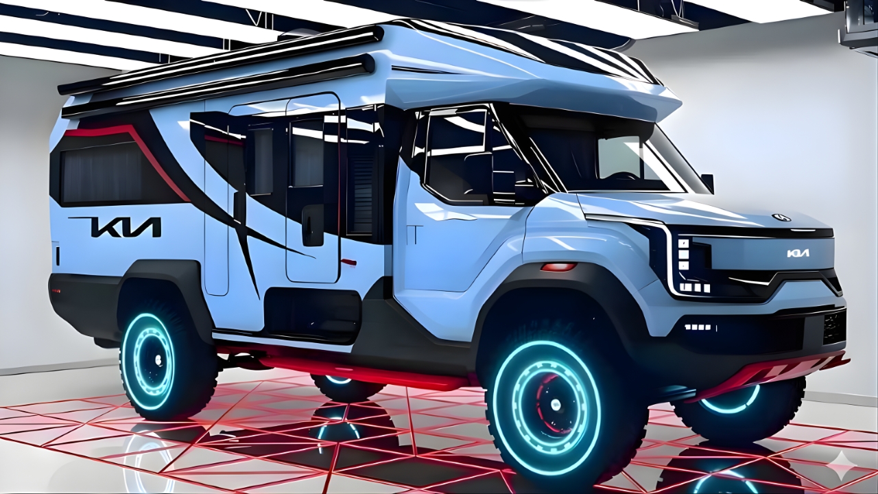 2026 Kia Camper Van Unveiled With Practical Living Space and Advanced Features