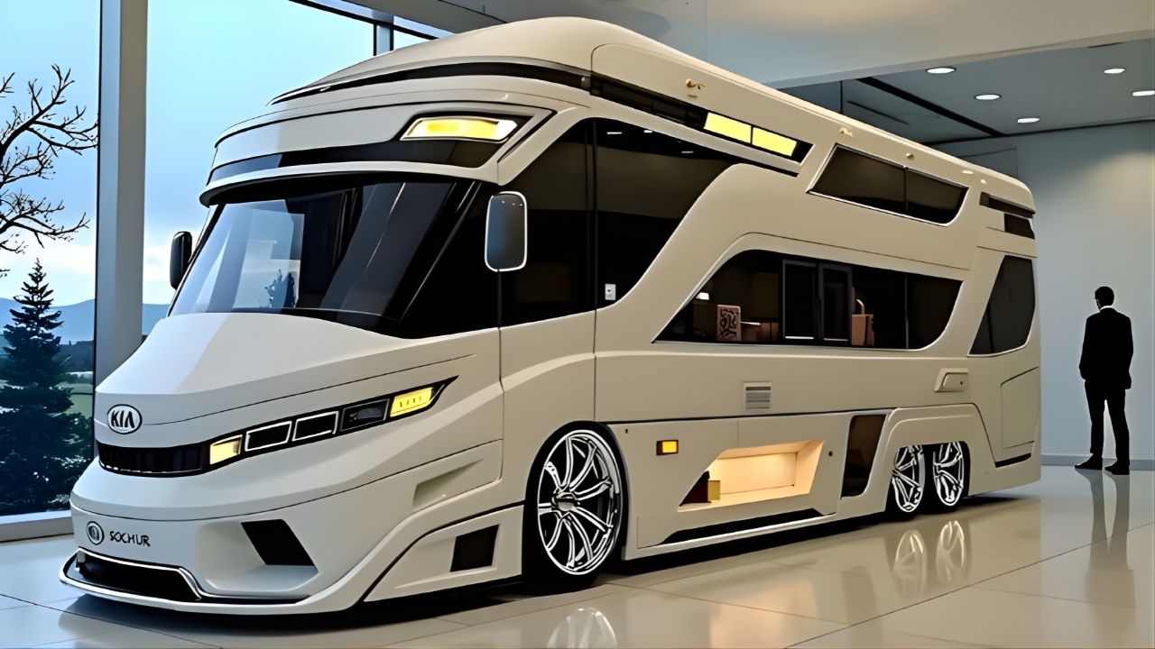 2026 Kia Motorhome Overview: Eye-Catching Design, Innovative Features, and Road-Ready Comfort