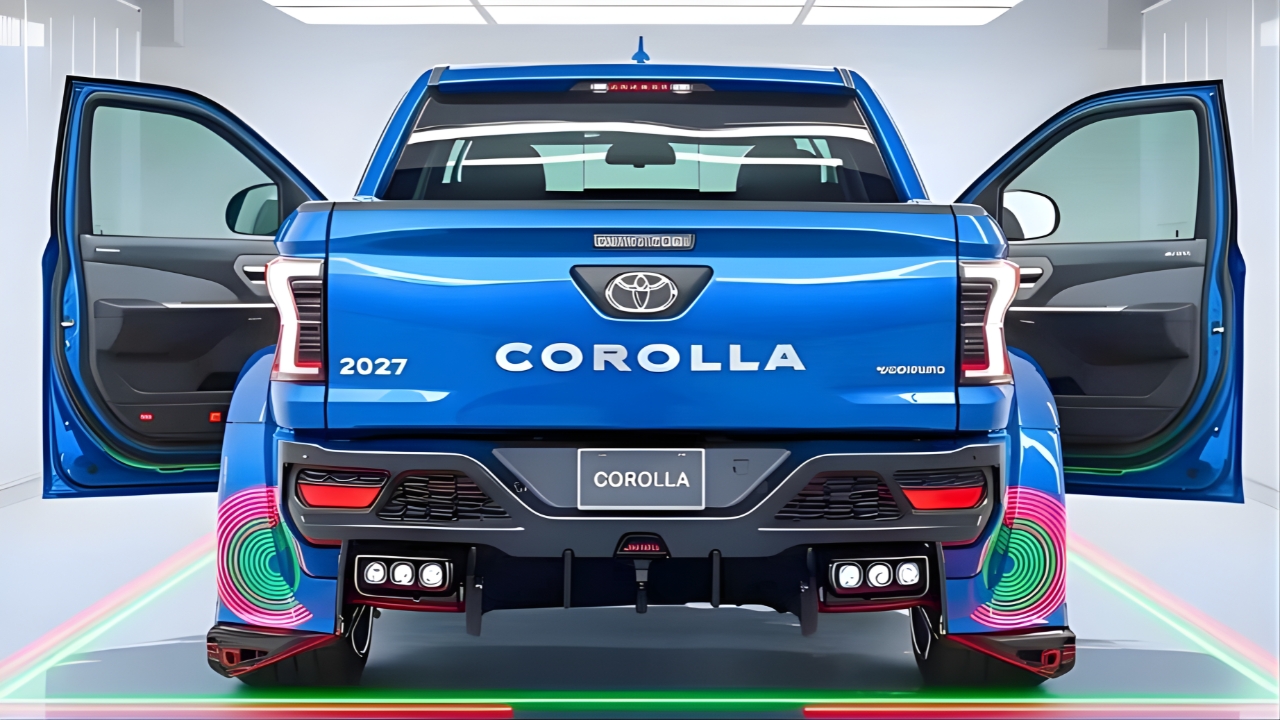 2026 Toyota Corolla Pickup Unveiled With Modern Tech and Compact Strength
