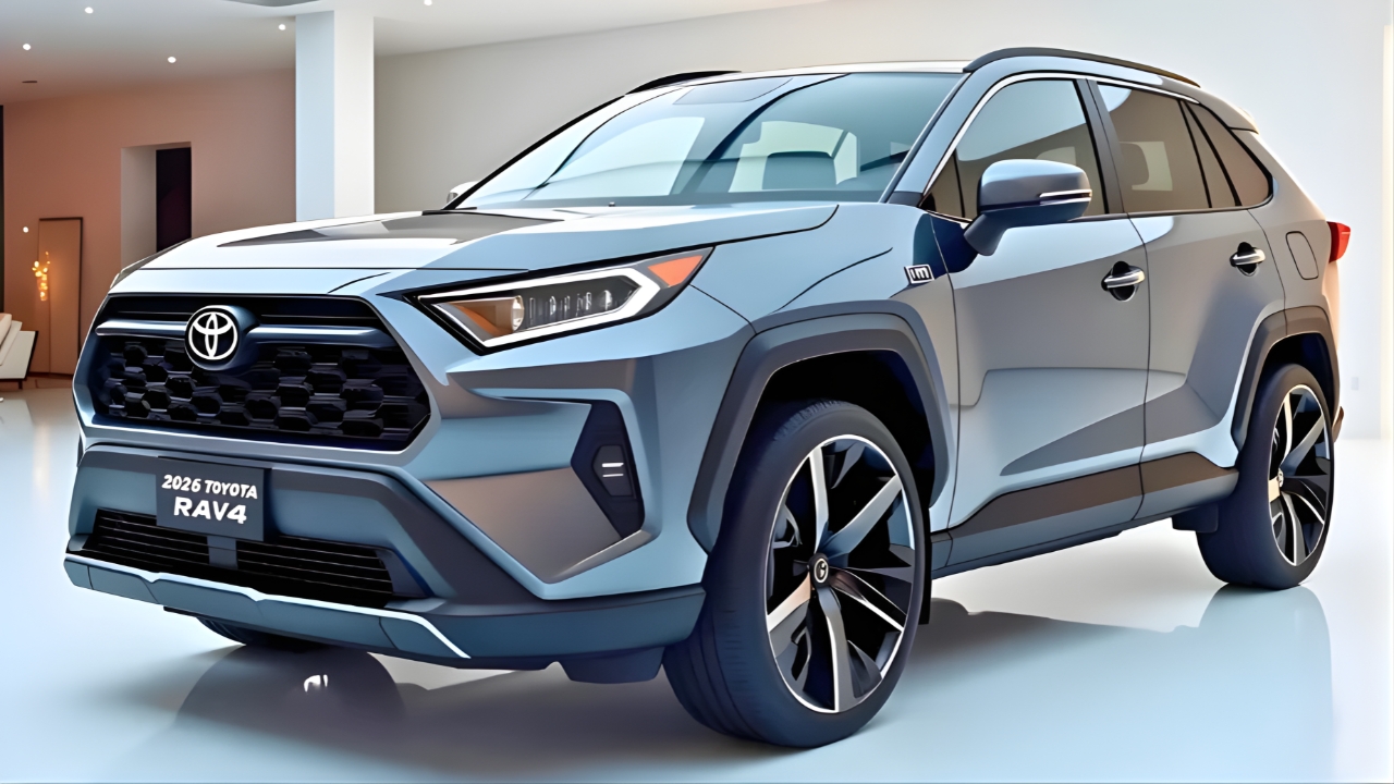 2026 Toyota RAV4 Unveiled: Hybrid and PHEV with 100km EV Range and GR Sport Styling