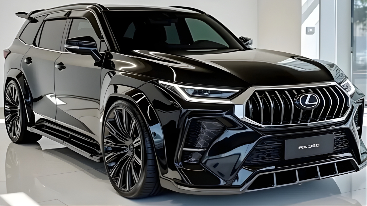 Lexus RX 350 2026 Revealed: Sleek Design, Hybrid Performance, and Ultimate Passenger Comfort
