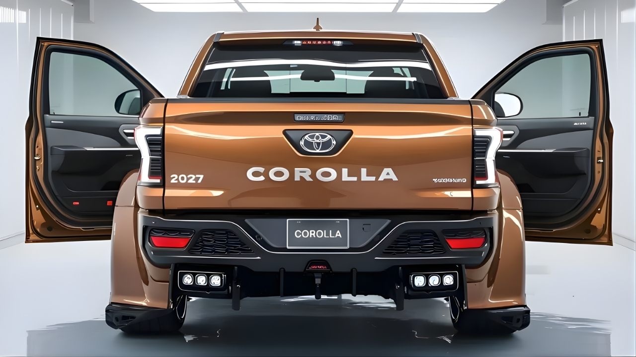 New 2026 Toyota Corolla Pickup Explained: Urban-Friendly Design with Practical Performance